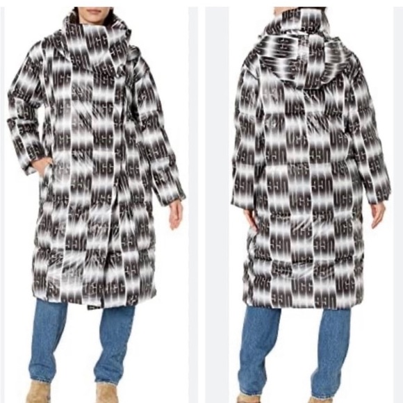 NWOT Ugg Catherina Coat, Wavelength Pattern, Size Medium - Picture 4 of 15